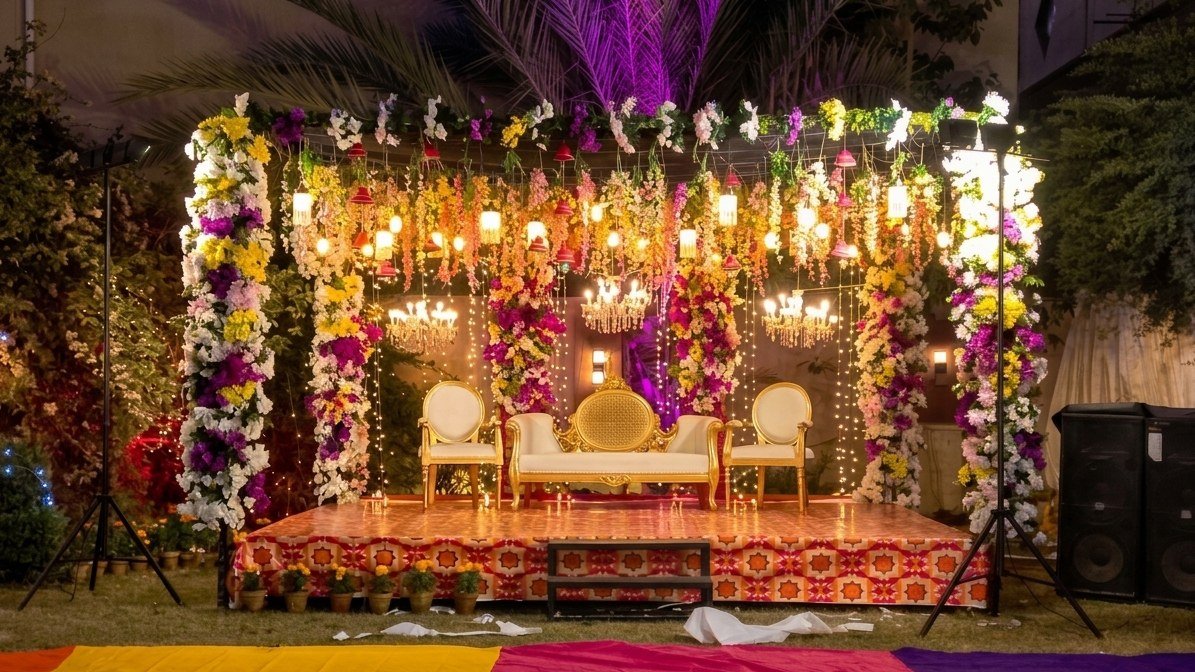Barat stage decoration
